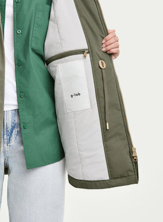 Wattierte Jacke Feli mit Kapuze