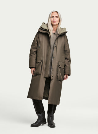 Parka Luna mit Kapuze