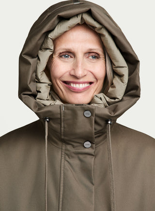 Parka Luna mit Kapuze