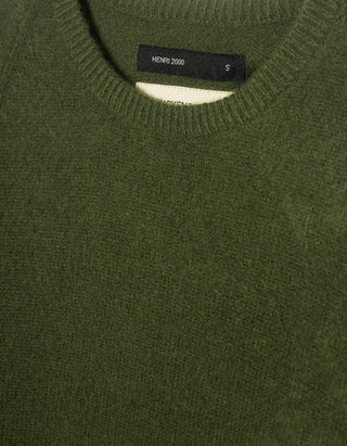Kaschmir-Seiden-Mix Pullover mit Rundhalsausschnitt