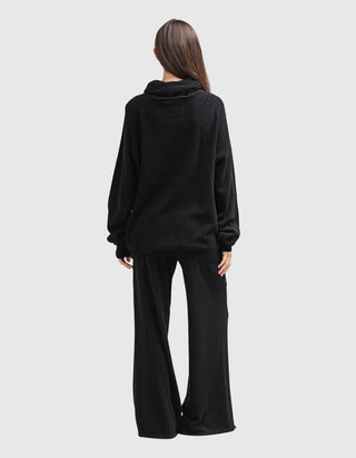 Oversize Kaschmir-Rollkragenpullover