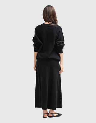 Oversize Kaschmir-Pullover Johnny Deep V