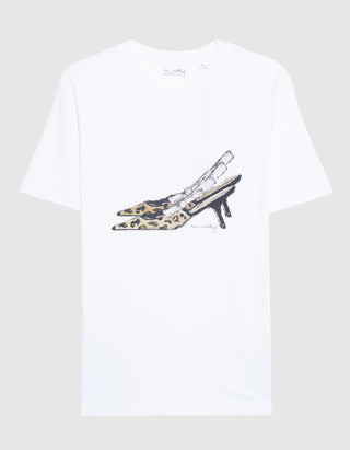 Bedrucktes Oversize T-Shirt Iconic Shoe