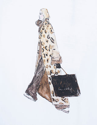 Bedrucktes Oversize T-Shirt Iconic