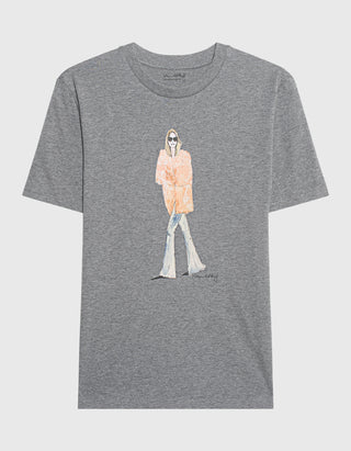 Bedrucktes Oversize T-Shirt Iconic