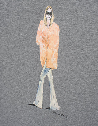 Bedrucktes Oversize T-Shirt Iconic