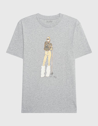 Bedrucktes Oversize T-Shirt Iconic Piste