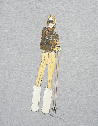 Bedrucktes Oversize T-Shirt Iconic Piste