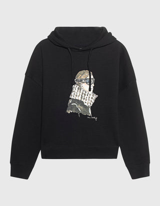 Bedruckter Oversize Hoody