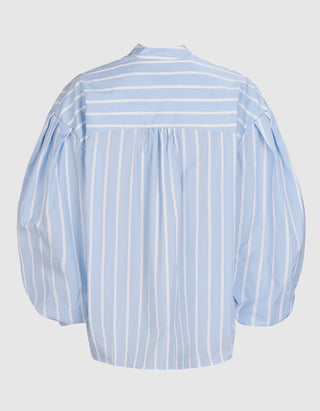 Gestreifte Oversize-Bluse Vicky