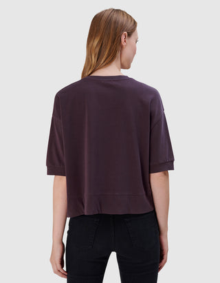 Cropped Oversize T-Shirt Lyla