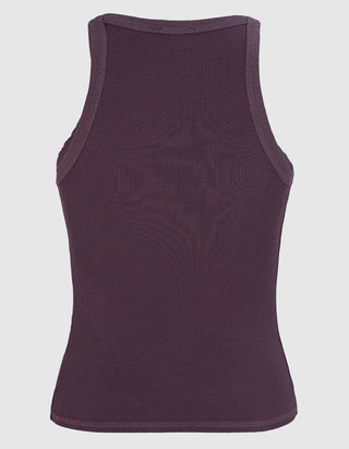 Geripptes Cropped Top