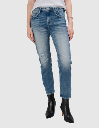 Destroyed Skinny-Jeans Piper Crop