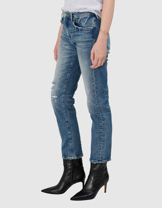 Destroyed Skinny-Jeans Piper Crop