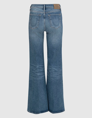 Flare-Leg Jeans Mija mit Destroyed-Details