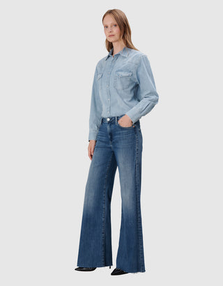 Flared-Leg Jeans Mija