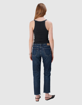 Washed-Out Jeans Piper Crop