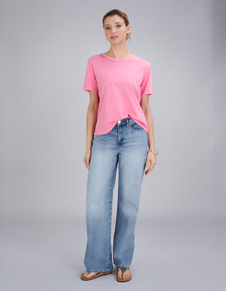 Washed-Out Baggy-Jeans Shirley