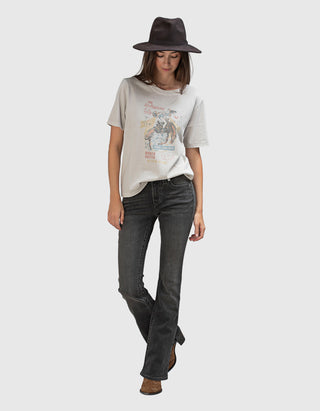 Mid-Rise Bootcut Jeans Becca