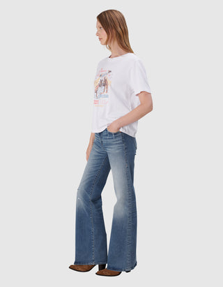 Bedrucktes Baumwoll-T-Shirt Rodeo