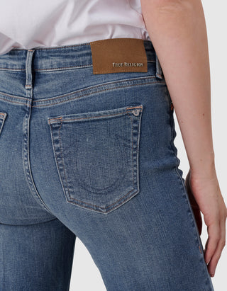 Flare-Leg Jeans Mija mit Destroyed-Details