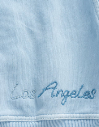 Sweatshirt Crew Boxy mit Label-Stickerei