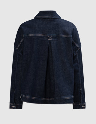 Oversize-Jeansjacke Amber