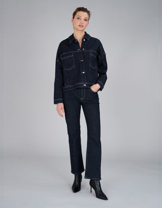 Oversize-Jeansjacke Amber