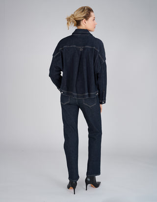 Oversize-Jeansjacke Amber