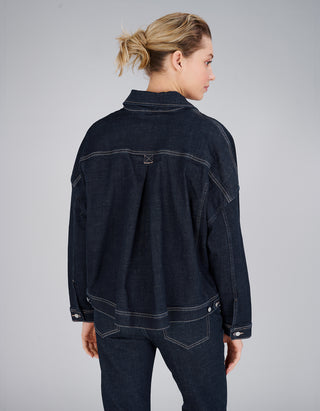 Oversize-Jeansjacke Amber