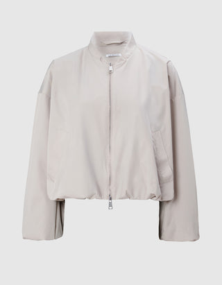 Oversize Cropped Bomberjacke