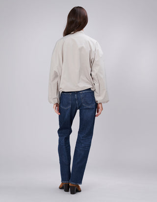Oversize Cropped Bomberjacke