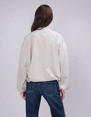 Oversize Cropped Bomberjacke