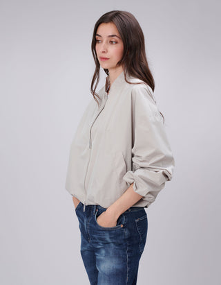 Oversize Cropped Bomberjacke