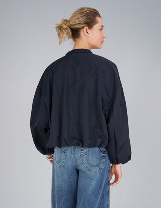 Oversize Cropped Bomberjacke