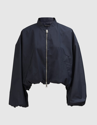 Oversize Cropped Bomberjacke