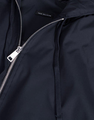 Oversize Cropped Jacke Balloon Hooded