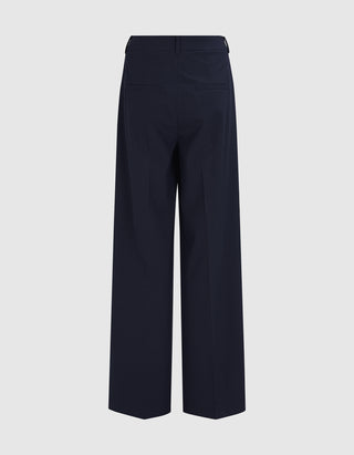 Wide-Leg Bundfaltenhose Josie