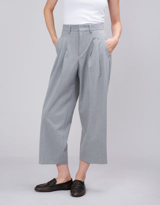 Cropped Bundfaltenhose Mila