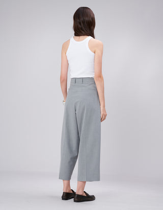 Cropped Bundfaltenhose Mila
