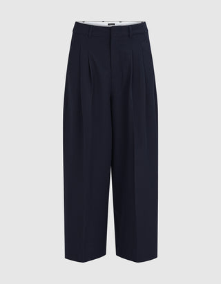 Cropped Bundfaltenhose Mila