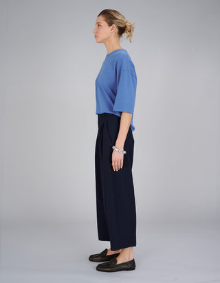 Cropped Bundfaltenhose Mila