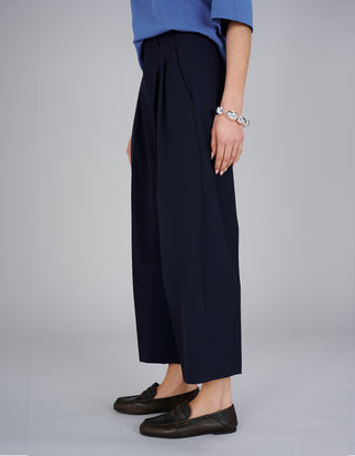 Cropped Bundfaltenhose Mila
