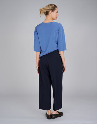 Cropped Bundfaltenhose Mila