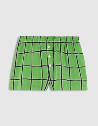 Karierte-Short Picnic Plaid