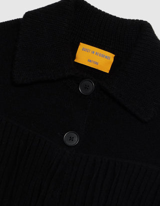 Wolle-Kaschmir-Mix Jacke Western Fringe