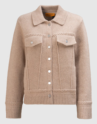 Kaschmir-Woll-Mix Jacke Jean