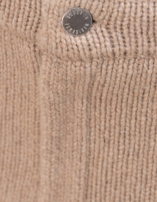 Kaschmir-Woll.Mix Mini-Rock Jean