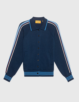 Kaschmir-Baumwoll-Jacke Varsity