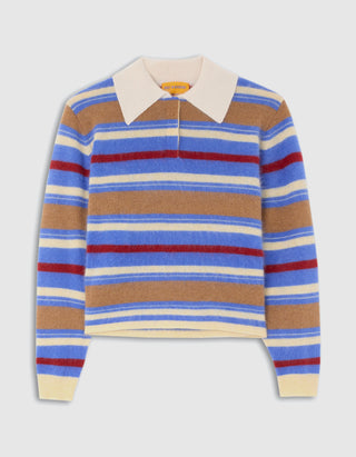 Fuzzy Kaschmir-Pullover Polo Grizzly